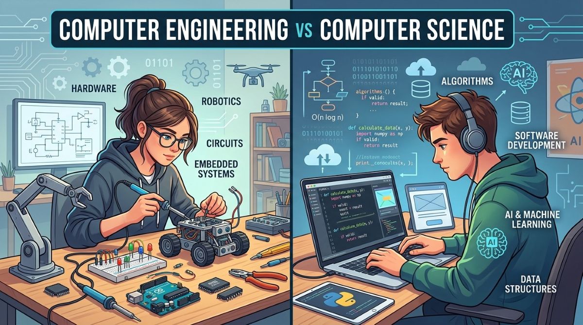 Computer Engineering vs Computer Science: Your Complete Guide