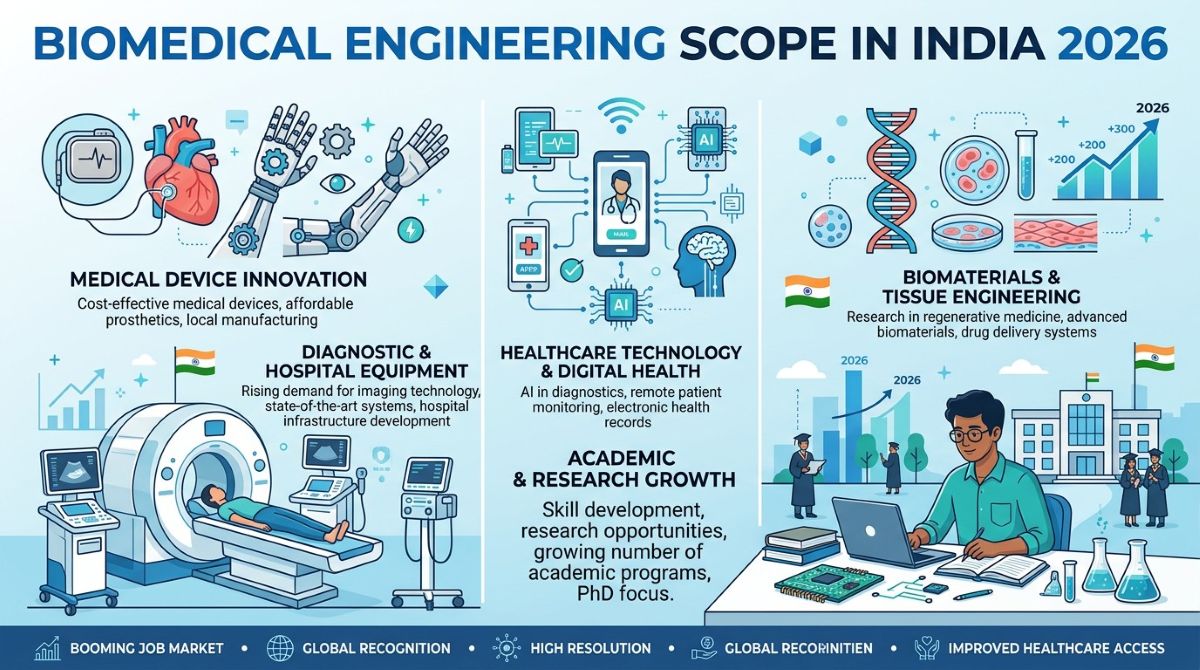Biomedical Engineering Scope in India: Salary, Jobs & Future 2026